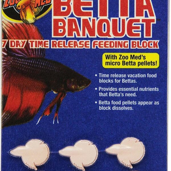 Zoo Med Laboratories AZMBB7 Betta Banquet Blocks