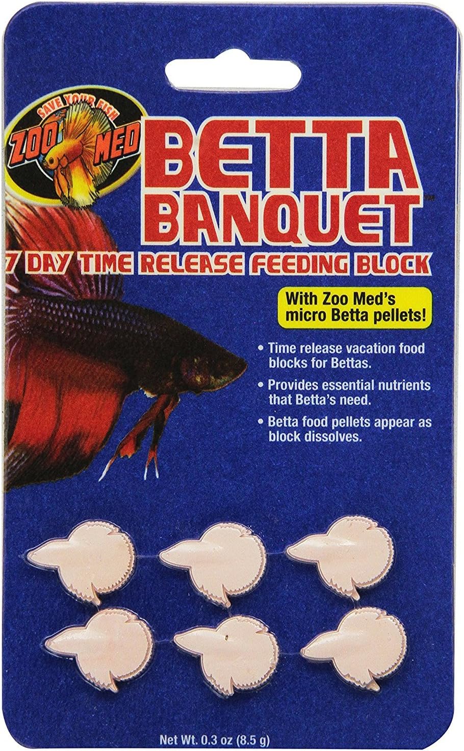 Zoo Med Laboratories AZMBB7 Betta Banquet Blocks Zoo Med Laboratories AZMBB7 Betta Banquet Blocks