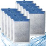 Pryitier 10 Pack Filter Cartridge for Whisper Bio-Bag Filters, Large Aquarium Replacement Filter Cartridges for Whisper Filters 20i,40i/IQ20,30,45,60/PF20,30,40,60 and ReptoFilter