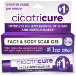 Cicatricure Advanced Scar Gel for Face & Body - Proven Results in 2 Weeks, Scar Treatment for Surgical Scars, Stretch Marks, Scars of Burns and Injuries, Acne Scar Treatment, 1 oz (28 g)