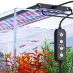 SEAOURA 24/7 Mode Led Aquarium Light for Plants Growth- Sunrise to Moonlight, 7 Colors, Adjustable Timer/Brightness, Full Spectrum Fish Tank Lights for 48 Inch to 54 Inch Tank