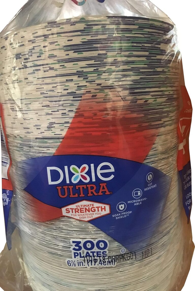 Dixie Ultra Strength 6 7/8" Plates (300Count),, ()