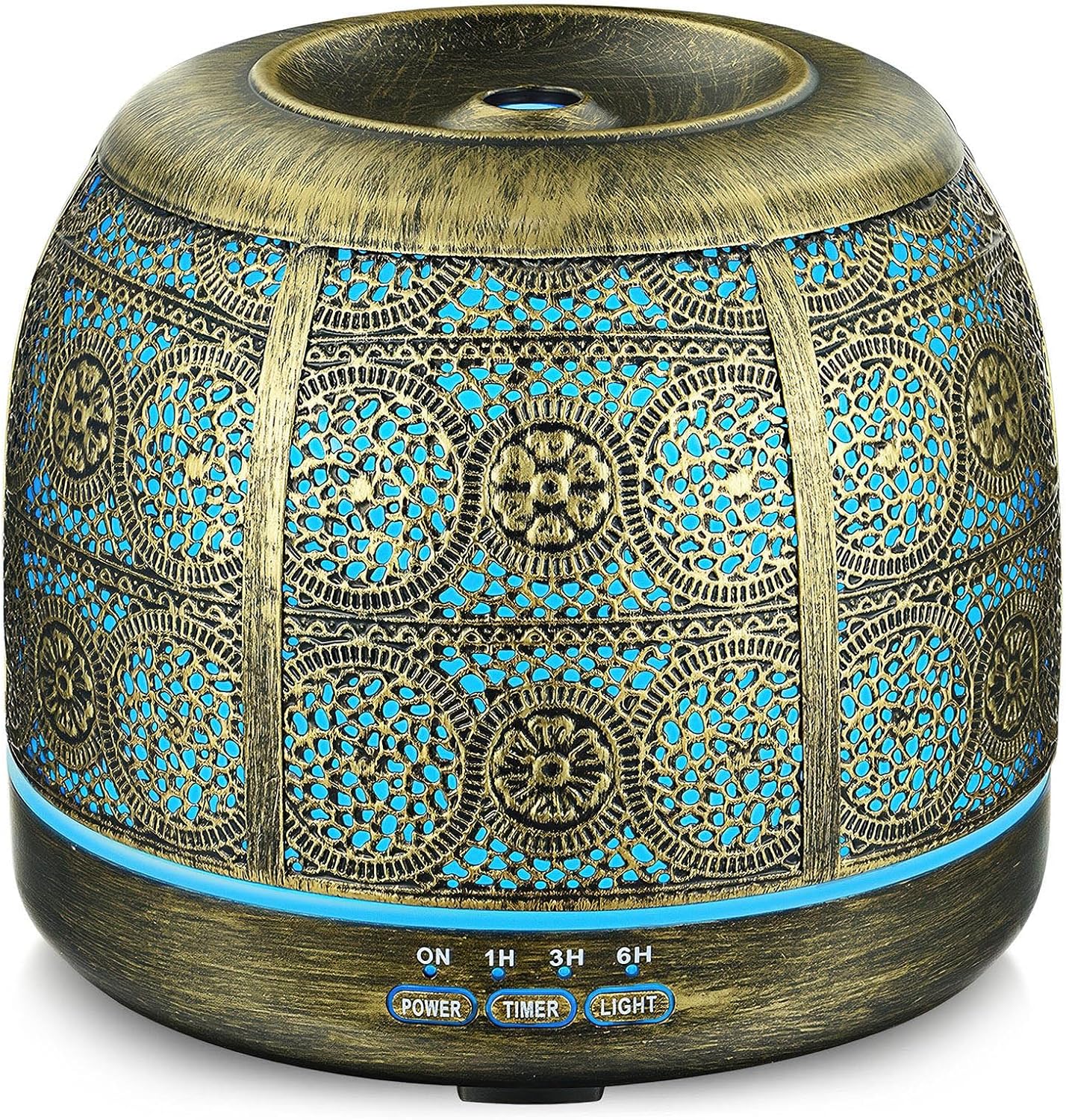 ARVIDSSON Essential Oil Diffuser 500ml, Aromatherapy Diffuser for Home, Ultrasonic Diffusers for Essential Oils, Metal Oil Diffuser with 7 Color LED Lights, Mist Timer and Auto Shut-Off Function ARVIDSSON Essential Oil Diffuser 500ml, Aromatherapy Diffuser for Home, Ultrasonic Diffusers for Essential Oils, Metal Oil Diffuser with 7 Color LED Lights, Mist Timer and Auto Shut-Off Function