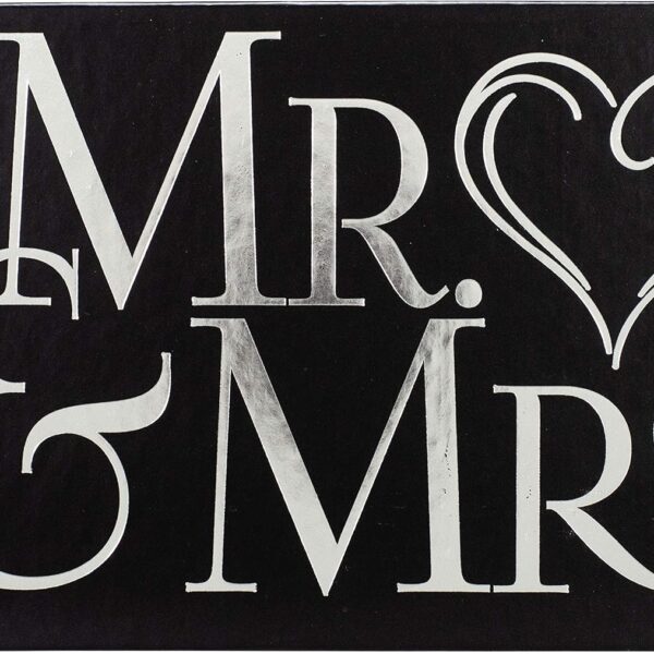Malden International Designs Wedding Celebrations Mr & Mrs Brag Book Photo Album, 40-4x6, White
